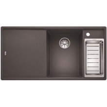 Мойка кухонная Blanco Axia III 6 S Silgranit PuraDur (темная скала), 523473 Мойка кухонная Blanco Axia III 6 S Silgranit PuraDur (темная скала), 523473