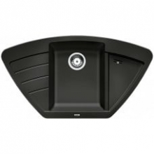 Мойка кухонная Blanco Zia 9 E Silgranit PuraDur (антрацит), 514764