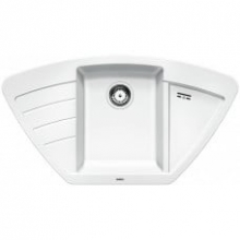 Мойка кухонная Blanco Zia 9 E Silgranit PuraDur (белый), 514758