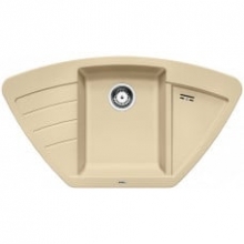 Мойка кухонная Blanco Zia 9 E Silgranit PuraDur (шампань), 514760