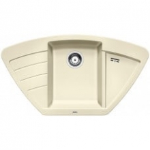 Мойка кухонная Blanco Zia 9 E Silgranit PuraDur (жасмин), 514759