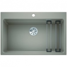 Мойка кухонная Blanco Etagon 8 Silgranit PuraDur (серый беж), 525194 Мойка кухонная Blanco Etagon 8 Silgranit PuraDur (серый беж), 525194