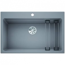 Мойка кухонная Blanco Etagon 8 Silgranit PuraDur (алюметаллик), 525189 Мойка кухонная Blanco Etagon 8 Silgranit PuraDur (алюметаллик), 525189