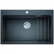 Мойка кухонная Blanco Etagon 8 Silgranit PuraDur (антрацит), 525187 Мойка кухонная Blanco Etagon 8 Silgranit PuraDur (антрацит), 525187