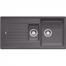 Мойка кухонная Blanco Zia 6 S Silgranit PuraDur (темная скала), 518940