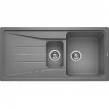 Мойка кухонная Blanco Sona 6S Silgranit PuraDur (алюметаллик), 519854
