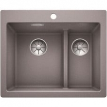 Мойка кухонная Blanco PLEON 6 Split Silgranit PuraDur (алюметаллик), 521691 Мойка кухонная Blanco PLEON 6 Split Silgranit PuraDur (алюметаллик), 521691