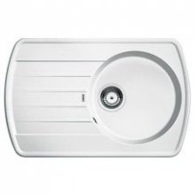 Мойка кухонная Blanco Rondoval 45 S Silgranit PuraDur (белый), 515764