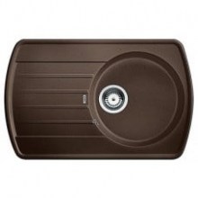 Мойка кухонная Blanco Rondoval 45 S Silgranit PuraDur (кофе), 515769