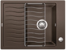 Мойка кухонная Blanco ELON 45S SILGRANIT PuraDur (кофе), 524823 Мойка кухонная Blanco ELON 45S SILGRANIT PuraDur (кофе), 524823