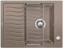 Мойка кухонная Blanco ELON 45S SILGRANIT PuraDur (серый беж), 524821 Мойка кухонная Blanco ELON 45S SILGRANIT PuraDur (серый беж), 524821