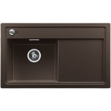 Мойка кухонная (чаша слева) Blanco ZENAR 45S SILGRANIT PuraDur (кофе), 523838 Мойка кухонная (чаша слева) Blanco ZENAR 45S SILGRANIT PuraDur (кофе), 523838