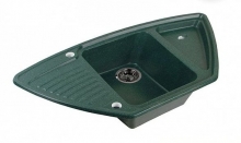 Кухонная мойка Акватон Лория зеленая 1A715032LR120 Кухонная мойка Акватон Лория зеленая 1A715032LR120