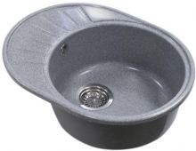 Кухонная мойка Акватон Чезана серый 1A711232CS230 Кухонная мойка Акватон Чезана серый 1A711232CS230