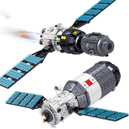 Конструктор LEGO космический корабль станция челнок