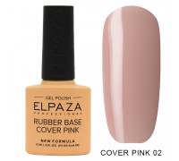 Elpaza  Rubber Base Cover Pink  02  10 мл