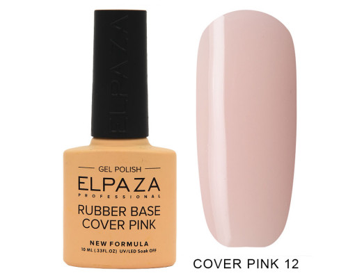 Elpaza  Rubber Base Cover Pink 12    10 мл