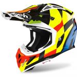 Airoh Aviator Ace Trick Black Gloss шлем для мотокросса и эндуро