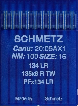 Иглы Schmetz PFx134LR 1738LR №90/14 10шт