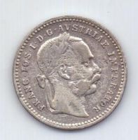 10 крейцеров 1872 Австрия XF