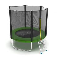 EVO Jump External 6ft (Green) Батут с внешней сеткой и лестницей, диаметр 6ft (зеленый)