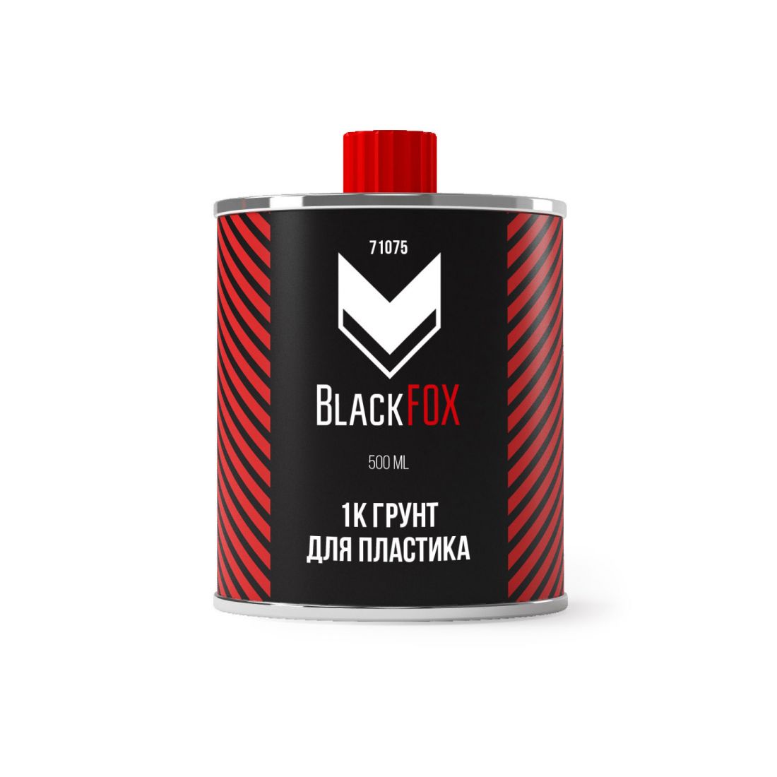 BlackFox 1К Грунт для пластика PLASTIC PRIMER, название цвета "Серый", объем 500мл.