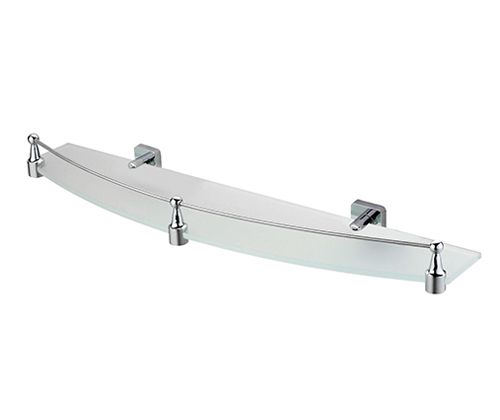 WasserKRAFT Dill K-3944 Полка стеклянная с бортиком