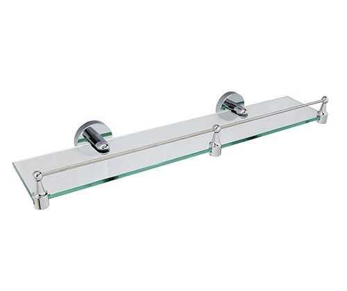 WasserKRAFT Rhein K-6244 Полка стеклянная с бортиком