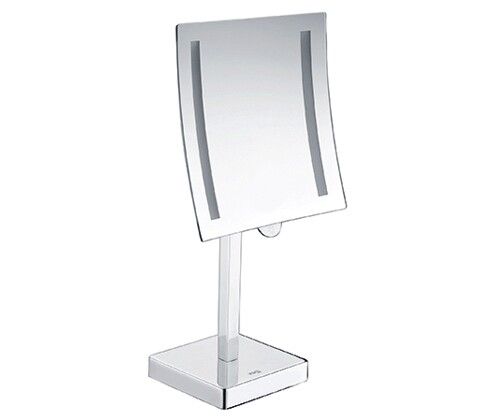 WasserKRAFT K-1007 Зеркало с LED-подсветкой, 3-х кратным увеличением
