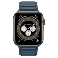 Ремешок Apple Watch Baltic Blue Leather Link