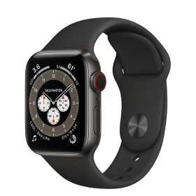 Ремешок Apple Watch Black Sport Band (для корпуса 42/44/45 мм)