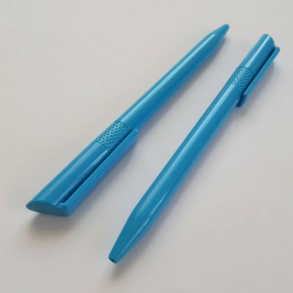 Ручка twisty голубая