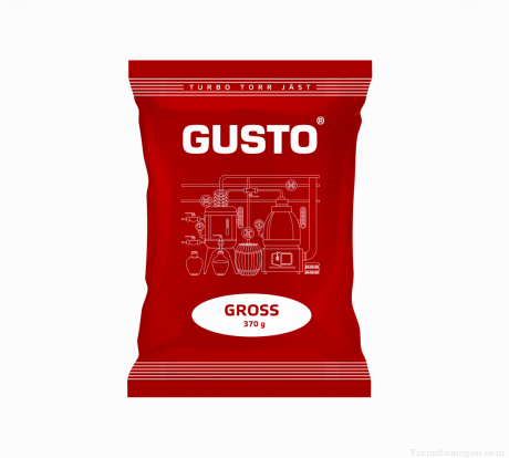 Спиртовые турбо дрожжи Gusto Gross, 370 г