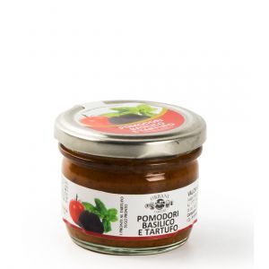 Соус Песто красный с черным трюфелей Urbani Tartufi Pomodori, Basilico e Tartufo Sugo Pronto - 100 г (Италия)