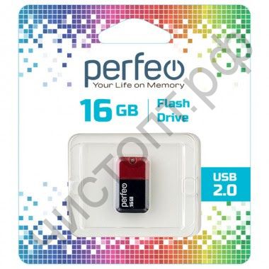 флэш-карта Perfeo 16GB M04 Red красный