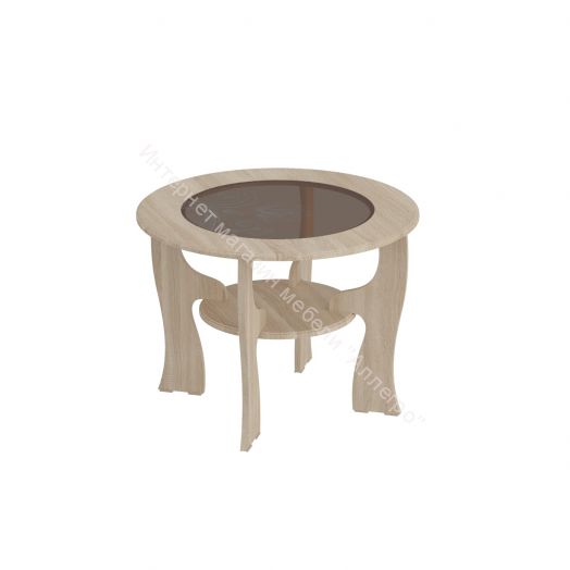 Стол журнальный №13 Дуб Сонома / Ель Карпатская