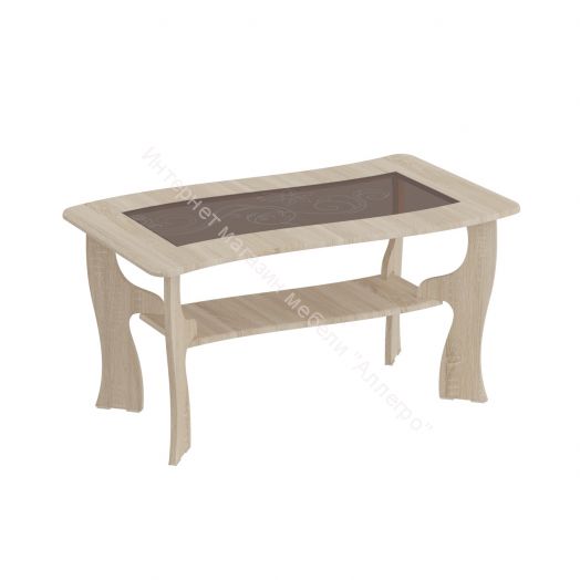 Стол журнальный №16 Дуб Сонома / Ель Карпатская
