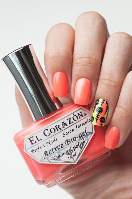El Corazon Active Bio-gel Активный Био-гель  Jelly Neon 423/254     16 мл