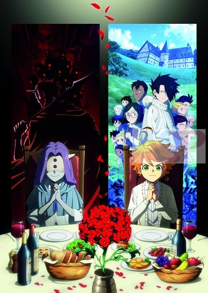 Плакат Yakusoku no Neverland