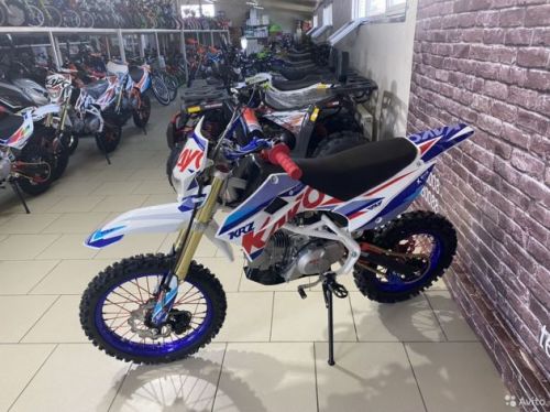 Питбайк Kayo Classic Krz 125 полуавтомат 2020 год