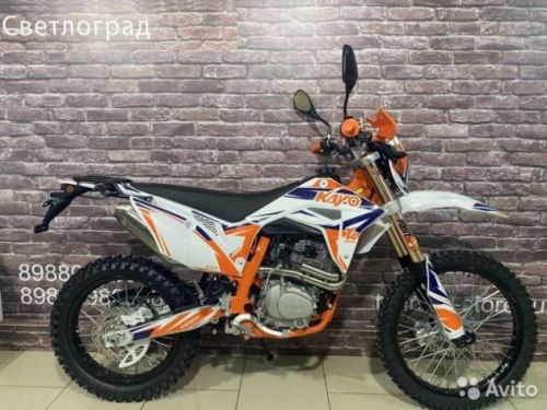 Мотоцикл кроссовый Kayo T4 250 Enduro 2020г птс