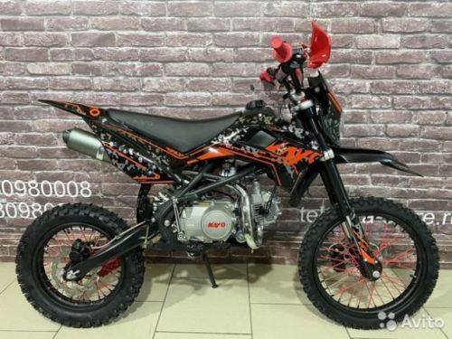 Питбайк Kayo Basic YX125EM KRZ 17/14 2020 год эл.с