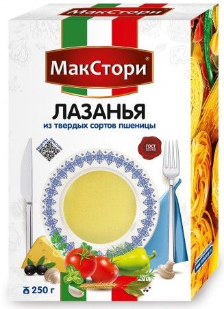 МАКСТОРИ ЛАЗАНЬЯ 250 г