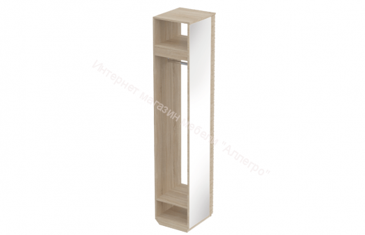 Вешалка Элана с зеркалом