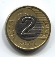 2 злотых 2009 Польша
