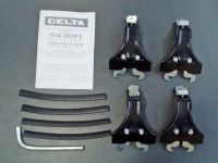 Багажник на крышу Opel Corsa D, Delta, стальные прямоугольные дуги