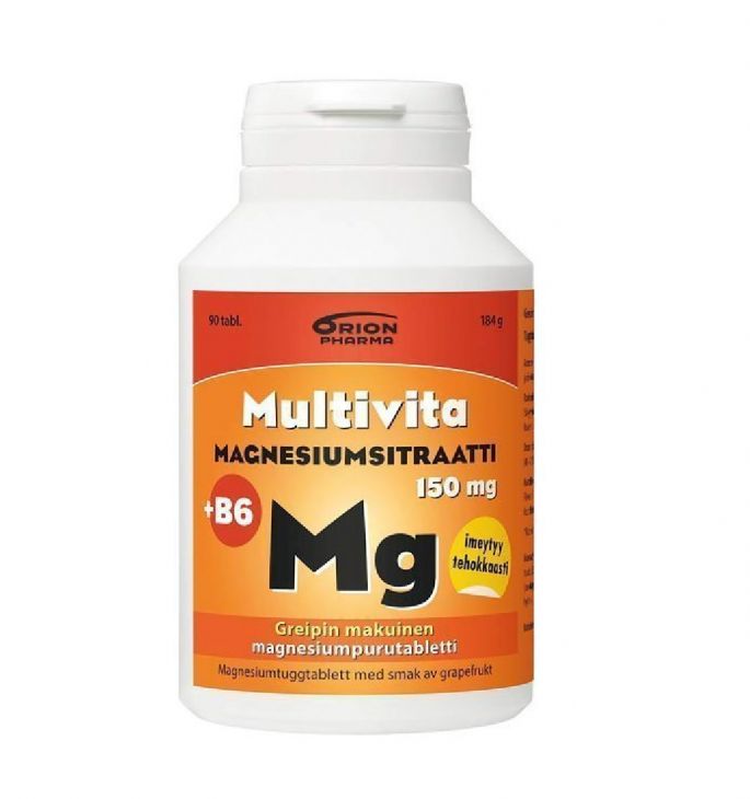 Multivita Magnesium Citrate + B6