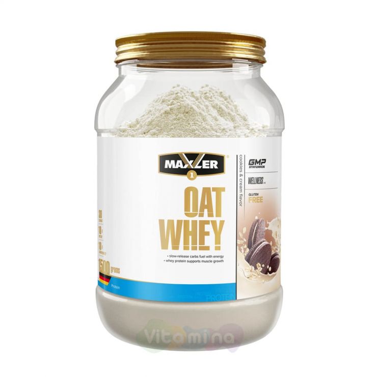 Maxler OAT WHEY Сывороточный протеин Oat Whey (овсяный протеин), 1500 гр.