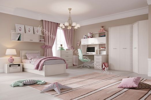 Стол компьютерный СК-11 Бодега белая, Дуб сонома с надстройкой