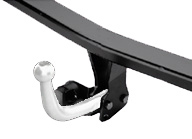 Фаркоп "Motodor" с оцинкованным шаром Toyota Corolla 2007-2013, 2013-2019 крепление шара на двух болтах